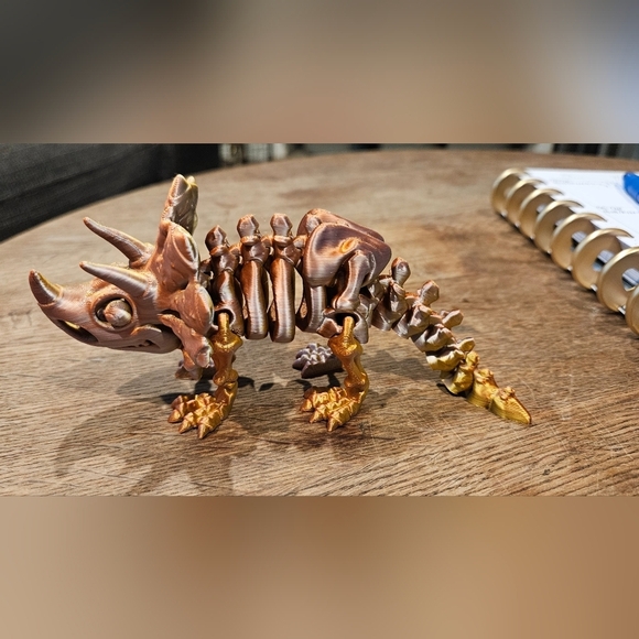 3D Printed Triceratops - Picture 4 of 5